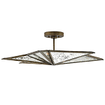 Потолочный светильник фигурный с состаренными зеркальными панелями Antique Mirror варинант исполнения - 2 | Loft Concept в Волгограде