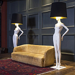 Лампа MANNEQUIN LAMP с абажуром созерцание силуэта варинант исполнения - 4 | Loft Concept в Волгограде