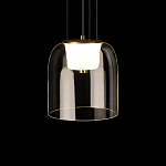 Подвесной светильник с цилиндрическим прозрачным стеклянным плафоном Grada Light варинант исполнения - 5 | Loft Concept в Волгограде