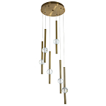 Каскадная люстра Celestin Spheres Brass Chandelier варинант исполнения - 1 | Loft Concept в Волгограде