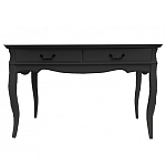 Консоль черного цвета из массива бука в стиле прованс Black Provence варинант исполнения - 2 | Loft Concept в Волгограде