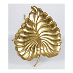 Столик приставной с столешницей Тропический лист Tropical Forest gold варинант исполнения - 4 | Loft Concept в Волгограде