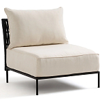 Уличное кресло Alaric Armchair Black варинант исполнения - 1 | Loft Concept в Волгограде