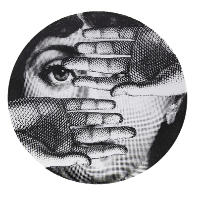 Декоративная тарелка Fornasetti 154 Декоративная тарелка Fornasetti 154