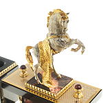 Настольный письменный набор из яшмы и долерита с декором в виде коня Manager Organizer варинант исполнения - 4 | Loft Concept в Волгограде