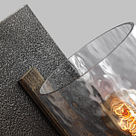 Бра с цилиндрическим плафоном из прозрачного рифленого стекла Feiss варинант исполнения - 2 | Loft Concept в Волгограде