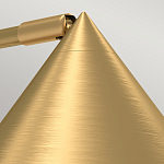Бра с широким конусным плафоном с золотистой внутренней стороной Alora Mood варинант исполнения - 7 | Loft Concept в Волгограде