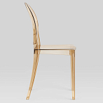 Прозрачный стул с янтарным оттенком LOUIS GHOST CHAIR варинант исполнения - 2 | Loft Concept в Волгограде