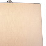 Настольная лампа керамическая с бело-синими мазками Painterly Strokes варинант исполнения - 2 | Loft Concept в Волгограде