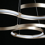 Люстра подвесная светодиодная в виде волнообразной ленты Ribbon Vortex варинант исполнения - 22 | Loft Concept в Волгограде