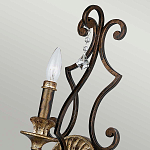 Бра в форме свечи и подвесками в классическом стиле Quoizel варинант исполнения - 2 | Loft Concept в Волгограде