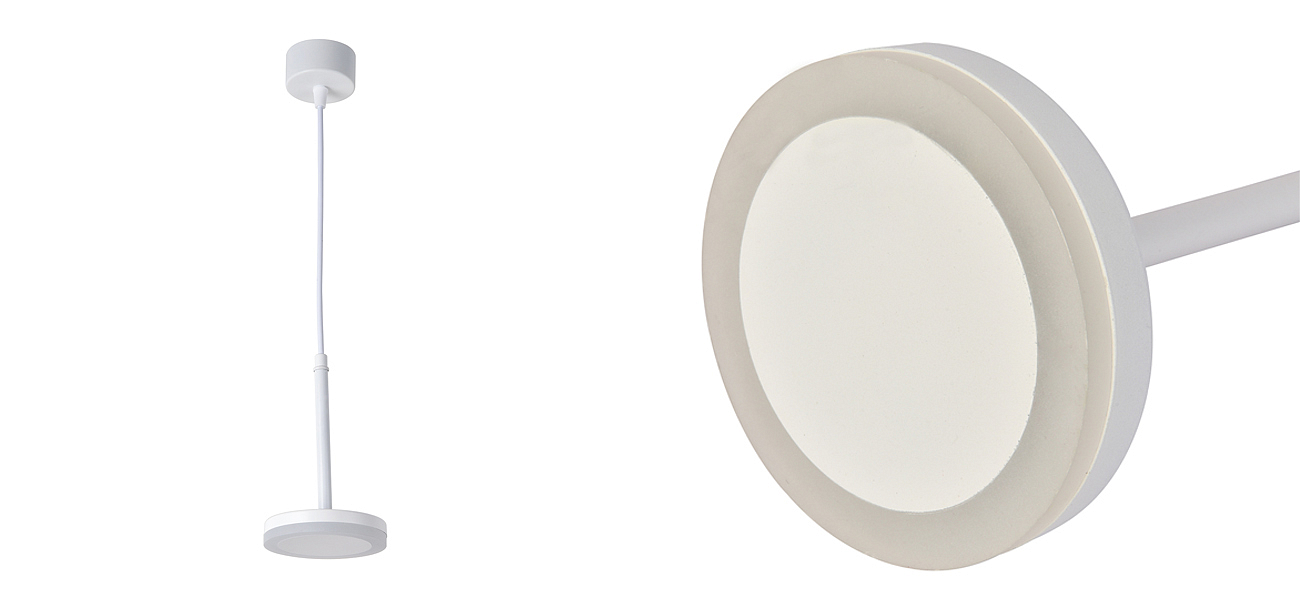 Светодиодный подвесной светильник DIENES White Светодиодный подвесной светильник DIENES White - Loft-Concept в Волгограде