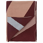 Плед из хлопка с геометрическим рисунком Elan Stripe Addison варинант исполнения - 1 | Loft Concept в Волгограде