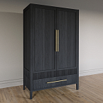 Шкаф платяной Primo с выдвижными ящиками шпон Светлый дуб варинант исполнения - 3 | Loft Concept в Волгограде