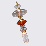 Подвесной светильник с плафонами разной формы Geometry Glass варинант исполнения - 2 | Loft Concept в Волгограде