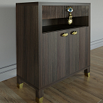 Комод Elsa Dreams Walnut Двухстворчатый  варинант исполнения - 3 | Loft Concept в Волгограде