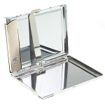 Портсигар на 10 сигарет с газовой зажигалкой из натурального камня Змеевик Светлый Stone Cigarettes Cases варинант исполнения - 2 | Loft Concept в Волгограде