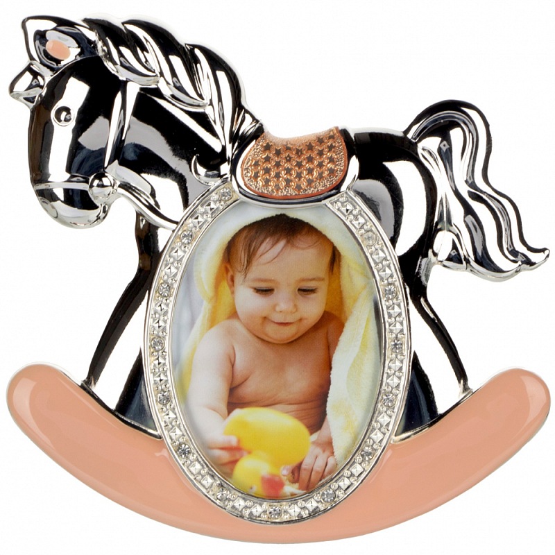 Фоторамка детская Childhood Corner Pony Серебристый Розовый Голубой Фоторамка детская Childhood Corner Pony Серебристый Розовый Голубой в Волгограде | Loft Concept