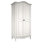 Шкаф белый из массива бука в стиле прованс White Provence варинант исполнения - 3 | Loft Concept в Волгограде