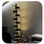 Торшер с каркасом из множества полок Links варинант исполнения - 1 | Loft Concept в Волгограде