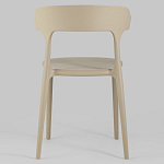 Бежевый стул из прочного PP-пластика JORIS варинант исполнения - 4 | Loft Concept в Волгограде