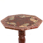 Кофейный стол из натуральных камней Лемезит и Яшма Natural Stone Tables варинант исполнения - 16 | Loft Concept в Волгограде