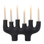 Подсвечник алюминиевый черный Ember варинант исполнения - 1 | Loft Concept в Волгограде