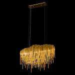 Люстра подвесная с металлическими цепочками и изогнутыми металлическими дугами 72 см Atlantis Chain варинант исполнения - 15 | Loft Concept в Волгограде