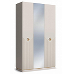 Шкаф трёхдверный с 1-ой зеркальной дверью Satin Furniture варинант исполнения - 1 | Loft Concept в Волгограде