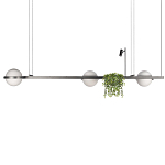 Подвесной линейный светильник Barbell варинант исполнения - 1 | Loft Concept в Волгограде