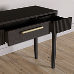 Элегантная Консоль Primo с выдвижным ящиком Темный орех варинант исполнения - 4 | Loft Concept в Волгограде