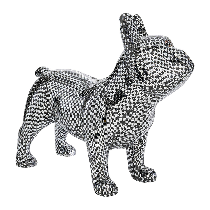 Статуэтка Graffiti Disco Bulldog Зеркало в Волгограде | Loft Concept 