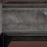 Консоль прямоугольная серая с 4-мя выдвижными ящиками Grany варинант исполнения - 4 | Loft Concept в Волгограде