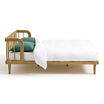 Кровать из массива дуба с пружинным блоком Mateta варинант исполнения - 3 | Loft Concept в Волгограде