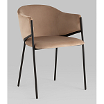 Стул Brace велюр капучино варинант исполнения - 1 | Loft Concept в Волгограде