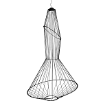 Подвесной светильник из металла Geometry of Beauty варинант исполнения - 2 | Loft Concept в Волгограде