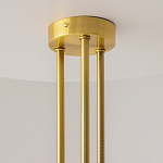 Люстра со стеклянными вставками Helios варинант исполнения - 5 | Loft Concept в Волгограде