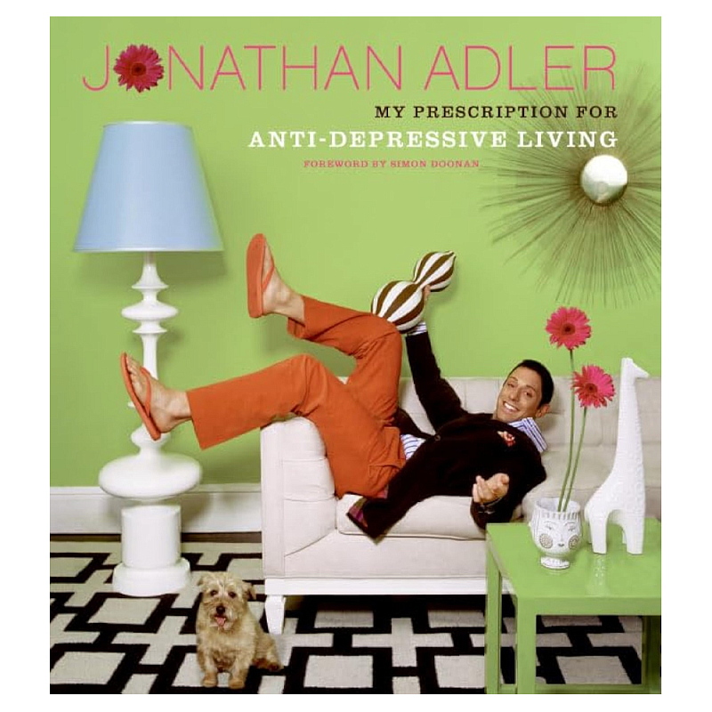 Коллекционный Арт-альбом  My Prescription for Anti-Depressive Living by Jonathan Adler 2005 Букинистика  в Волгограде | Loft Concept 