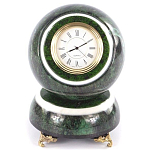 Часы настольные в виде шара из натурального камня Ball Stone Clock варинант исполнения - 6 | Loft Concept в Волгограде