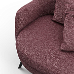 Мебельная ткань Шенилл фиолетовый цвет 138 см T4-25 варинант исполнения - 3 | Loft Concept в Волгограде