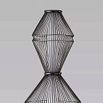 Торшер светодиодный с плетеным металлическим каркасом Metal Interweaving варинант исполнения - 3 | Loft Concept в Волгограде