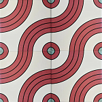 Дизайнерская плитка с узором Дорожки 2 варинант исполнения - 2 | Loft Concept в Волгограде