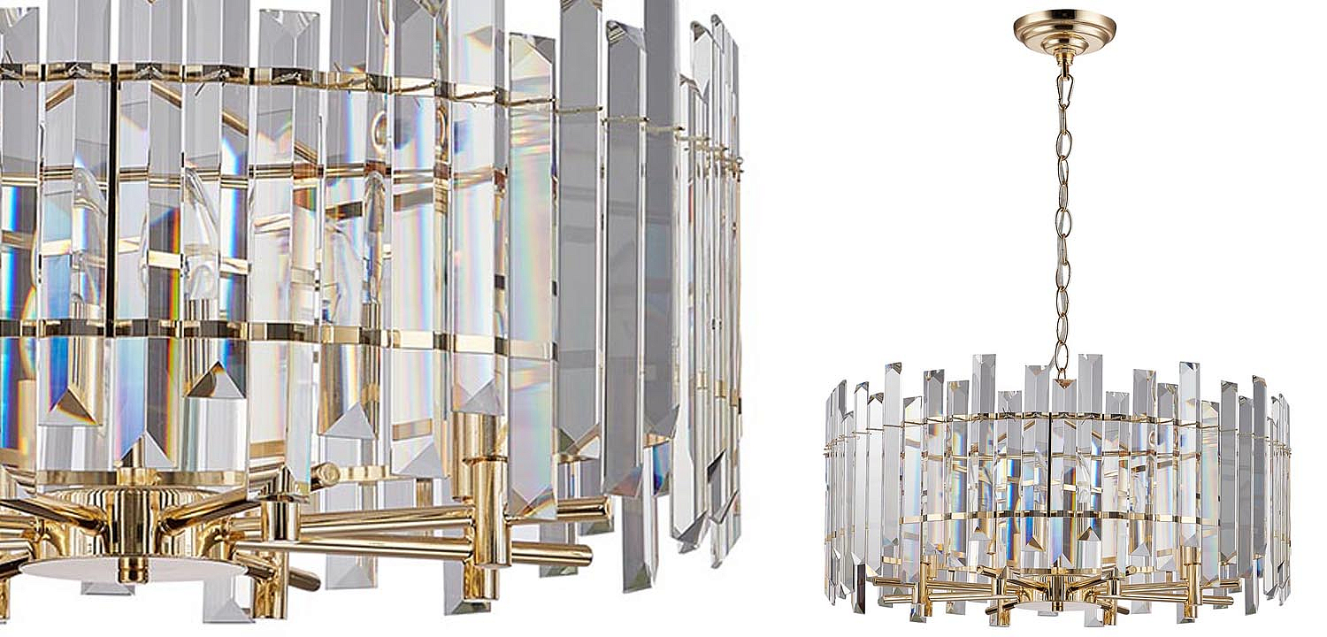 Люстра Langley Chandelier gold 60 Люстра Langley Chandelier gold 60 - Loft-Concept в Волгограде