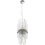 Подвесной светильник Deniel Crystal Hanging Lamp Chrome варинант исполнения - 2 | Loft Concept в Волгограде