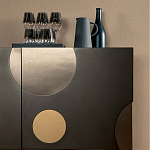 Дизайнерский комод с декором в виде круглых элементов на фасаде Matisse варинант исполнения - 3 | Loft Concept в Волгограде