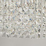 Потолочный светильник круглый с прозрачными подвесками Lunet варинант исполнения - 11 | Loft Concept в Волгограде