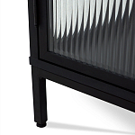 Сервант двухдверный с рифленым стеклом The Keeper варинант исполнения - 5 | Loft Concept в Волгограде