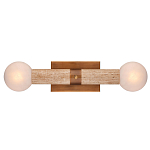 Бра цилиндрической формы с 2-мя плафонами белого цвета Marble Glow варинант исполнения - 3 | Loft Concept в Волгограде