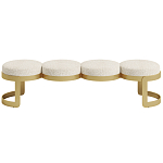 Дизайнерская Банкетка Leola латунь  варинант исполнения - 2 | Loft Concept в Волгограде