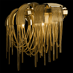 Бра с металиическими цепочками и дугообразными элементами Atlantis Chain варинант исполнения - 10 | Loft Concept в Волгограде